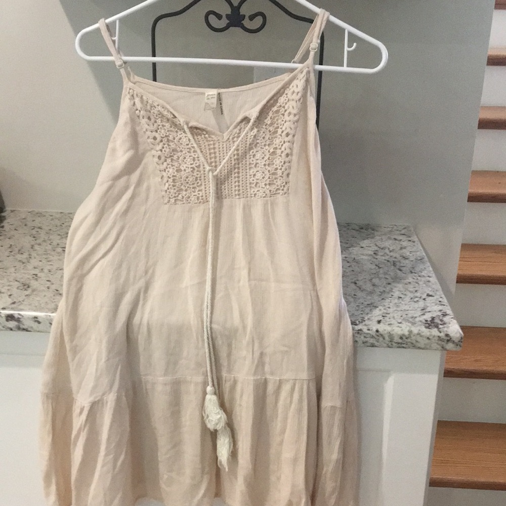 Open shoulder bohemian style top
